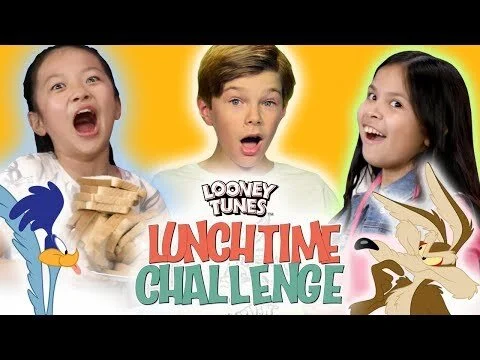 ACME Factory PB&J Challenge | Looney Tunes Lunchtime Challenge | WB Kids