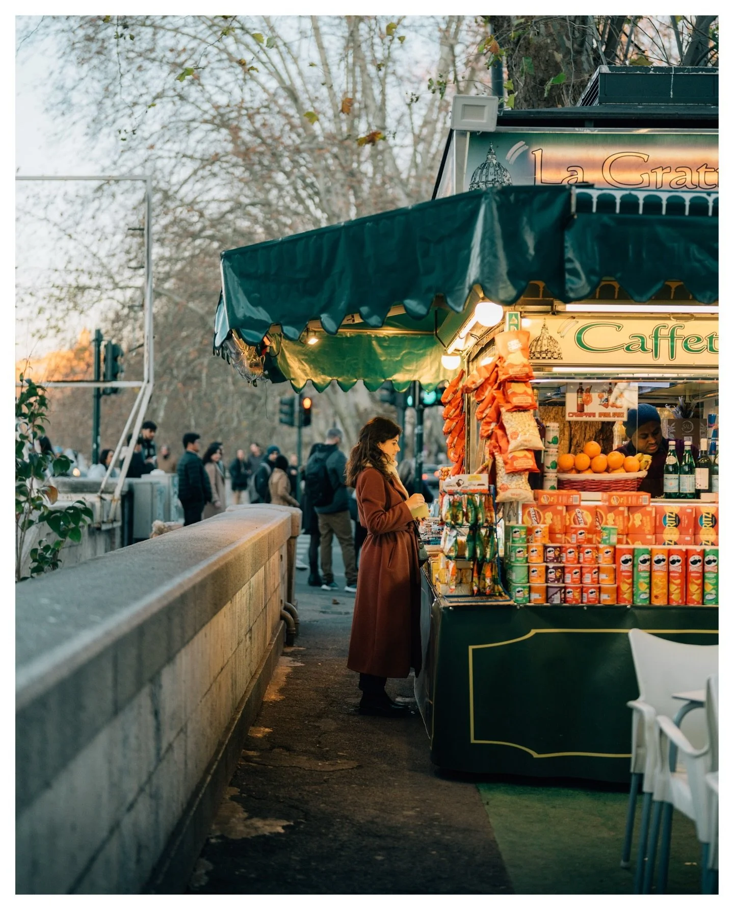 Winter scenes of Rome
