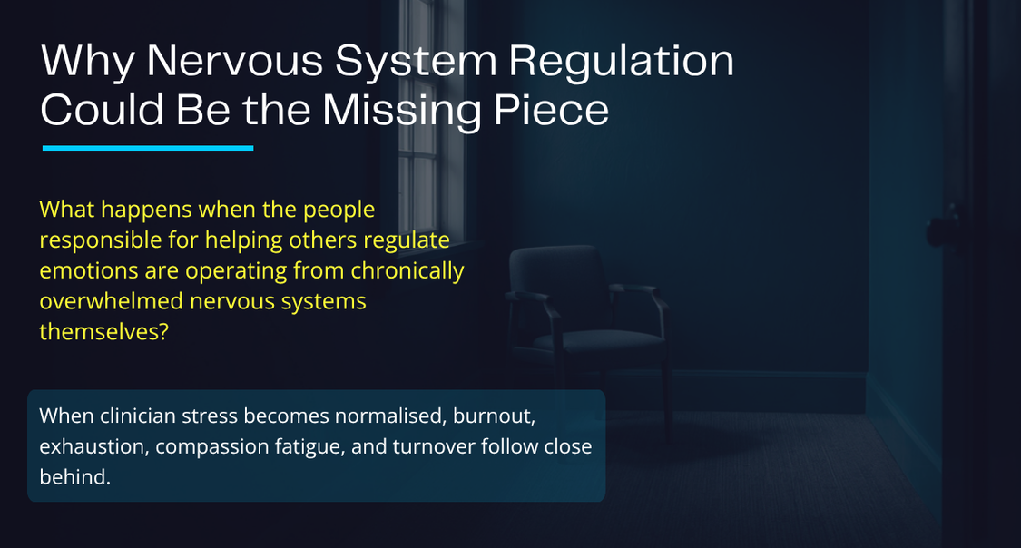 Why Nervous System Regulation Could Be the Missing Piece in Mental Health Organizations