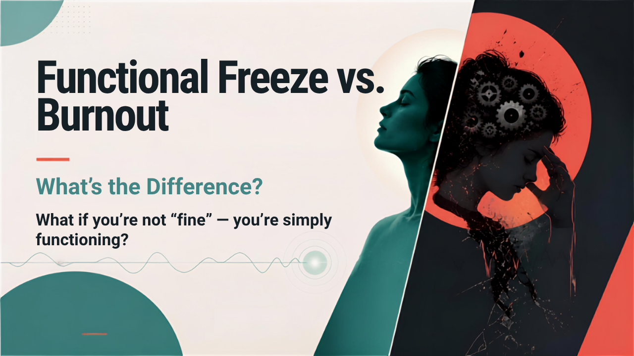 Functional Freeze vs. Burnout: The Key Difference