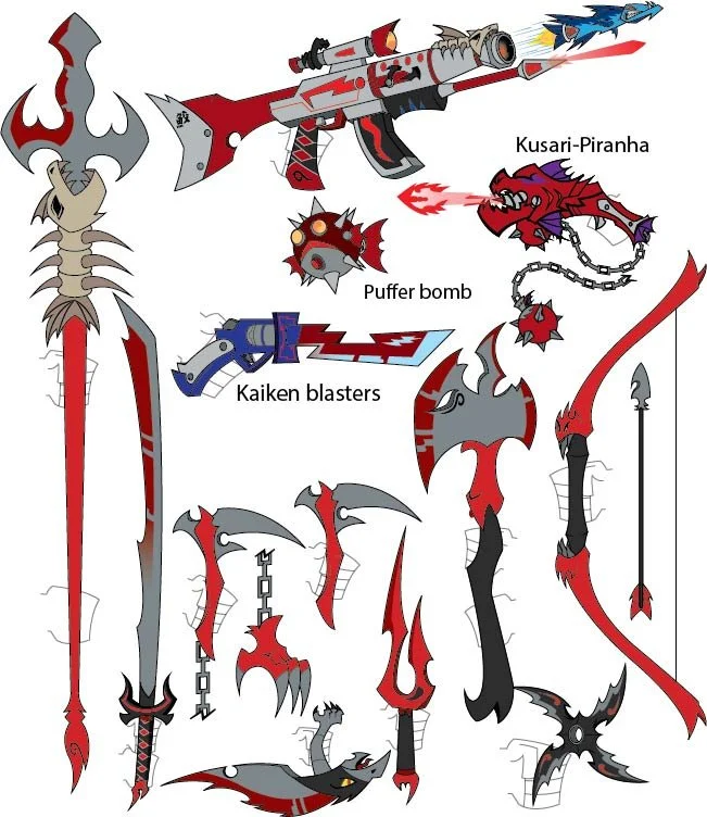 Claw clan weapons.jpg