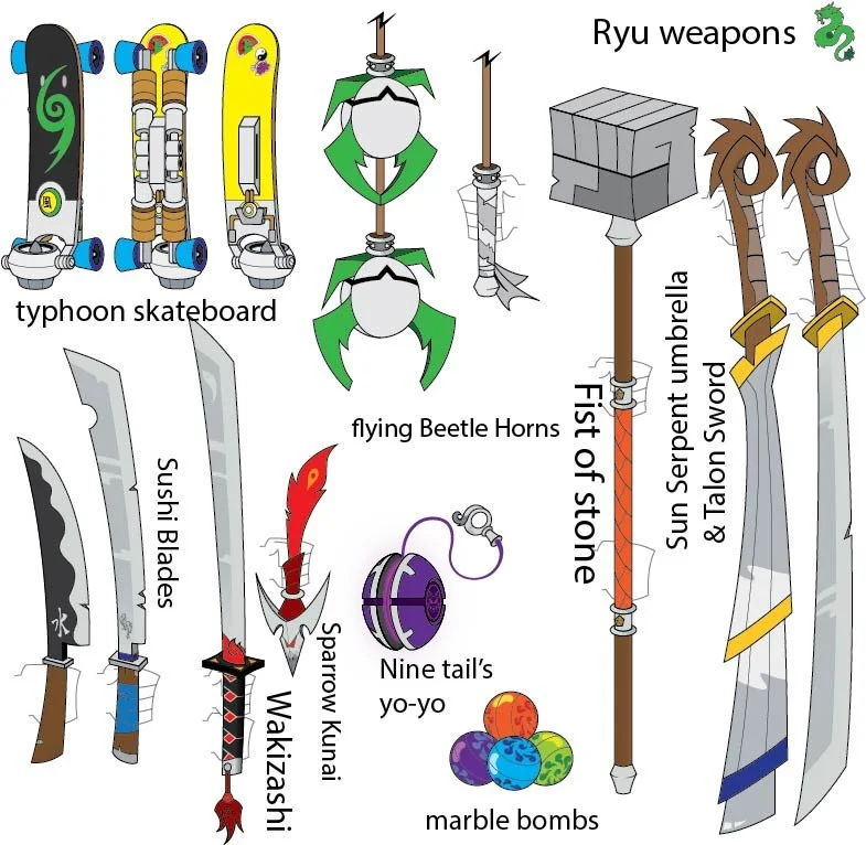 Ryu clan weapons 2.jpg