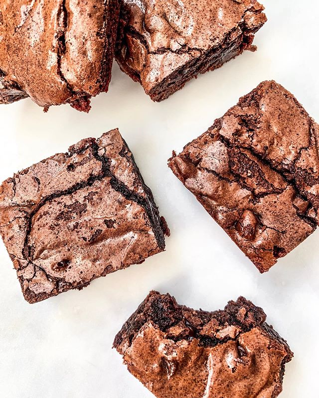 Dark chocolate brownies. The cure for hump day and the Stranger Things 3 finale.

Snag this top-rated recipe on busygirlbaking.com.