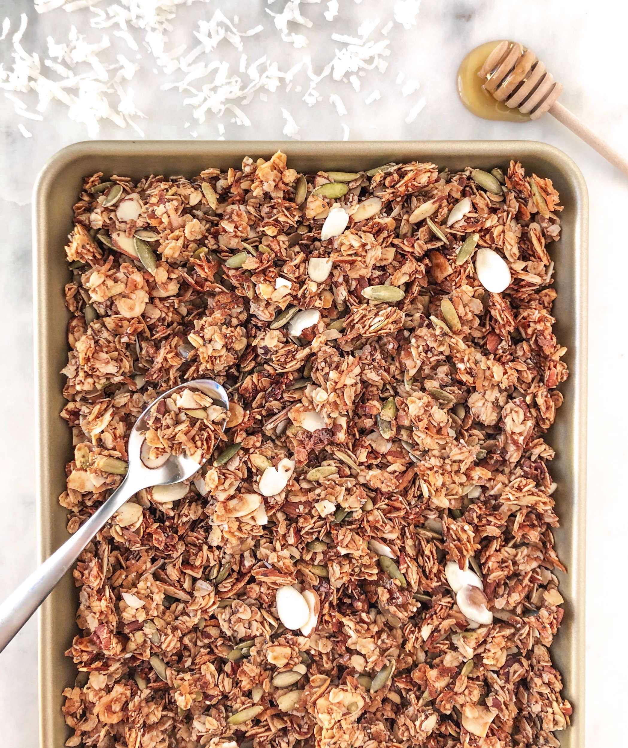 Honey Coconut Granola