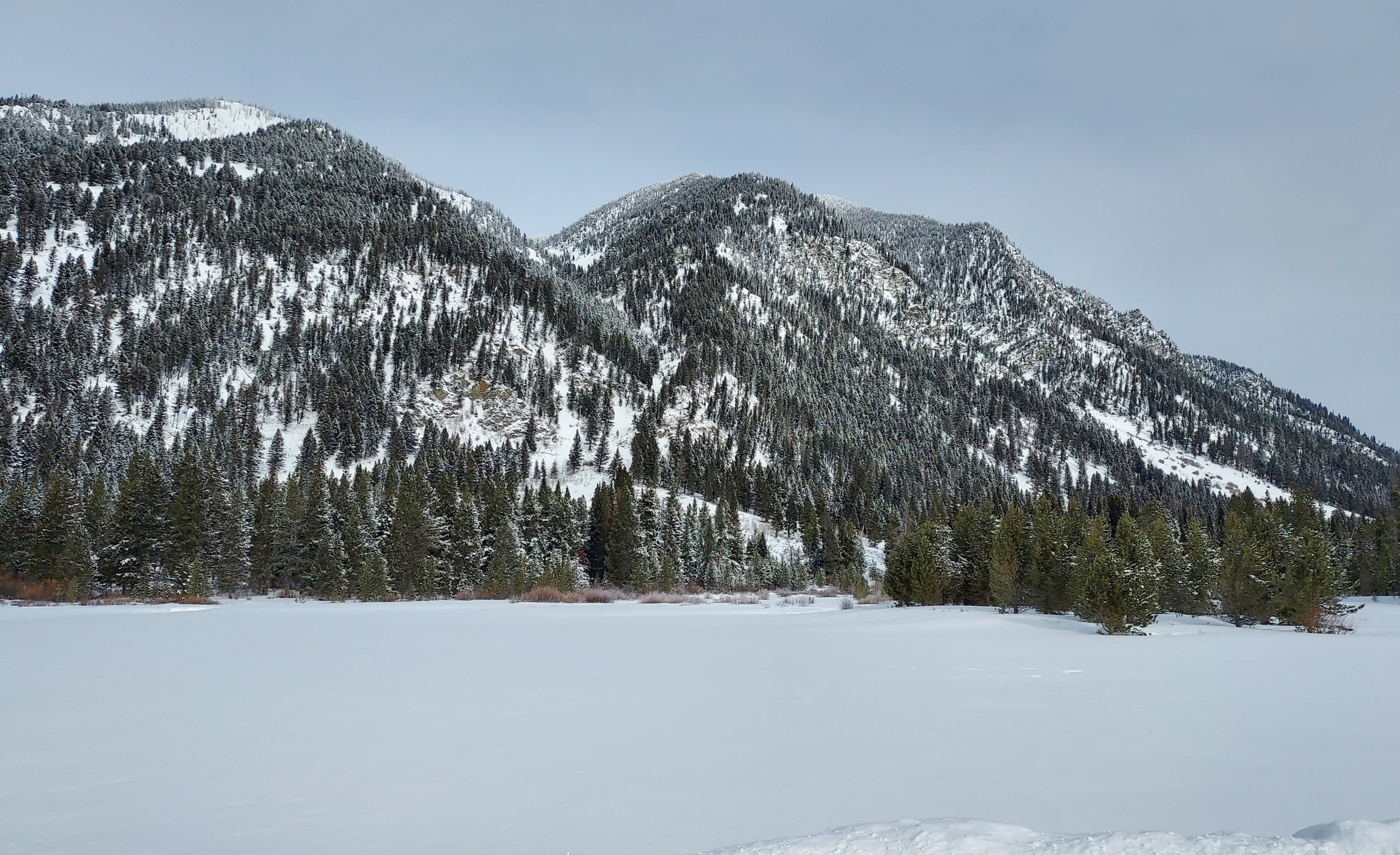  Mountains seen from Montana State Highway 287 