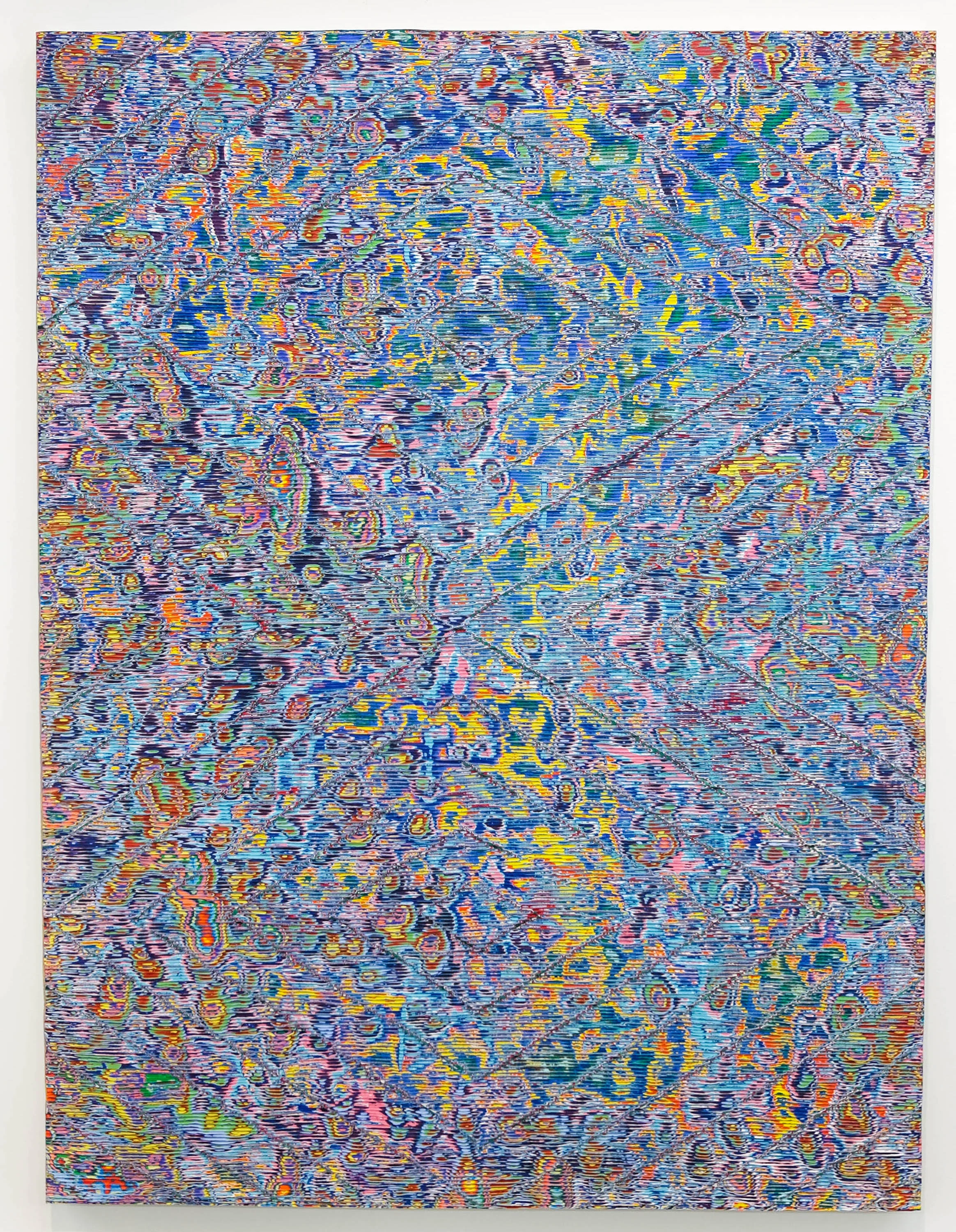David Allan Peters Untitled #2 , 2018 acrylic on wood panel 18 x 24 in (45.7 x 61 cm)