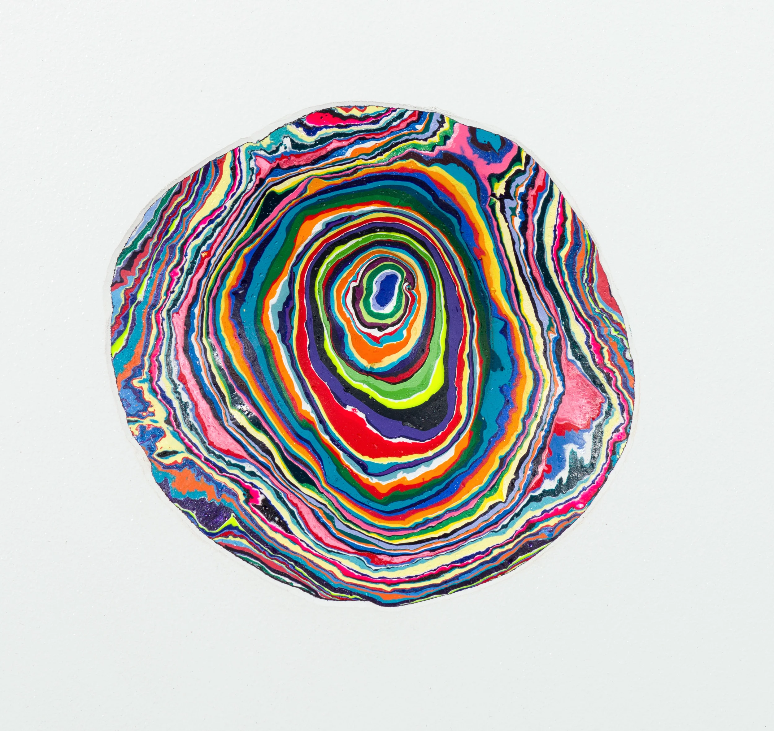David Allan Peters Detail: #30 , 2014 acrylic on wood panel 48 x 36 in (121.9 x 91.4 cm)