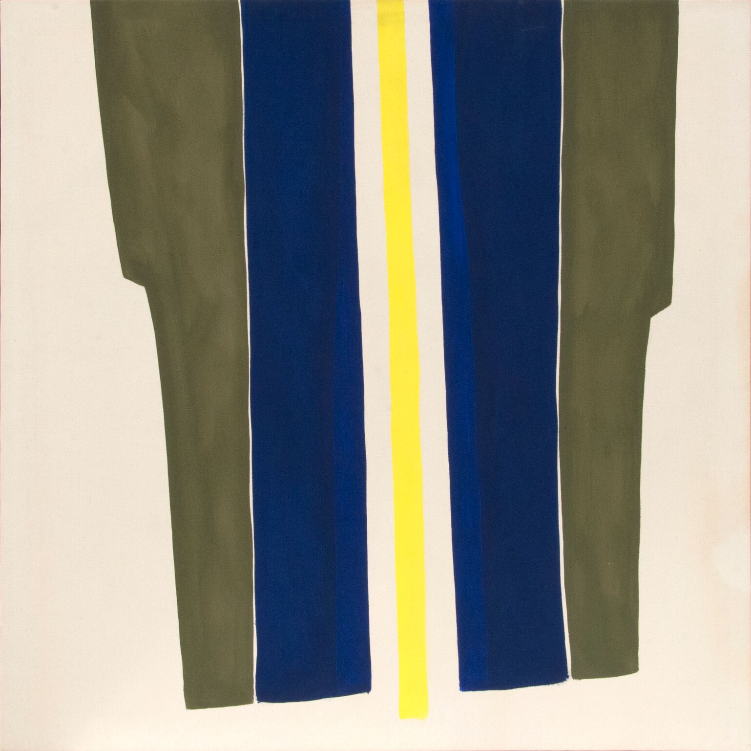  Clinton Hill  Untitled , c. 1960s acrylic on canvas 49 1/2 x 49 1/2 in (125.73 x 125.73 cm) 
