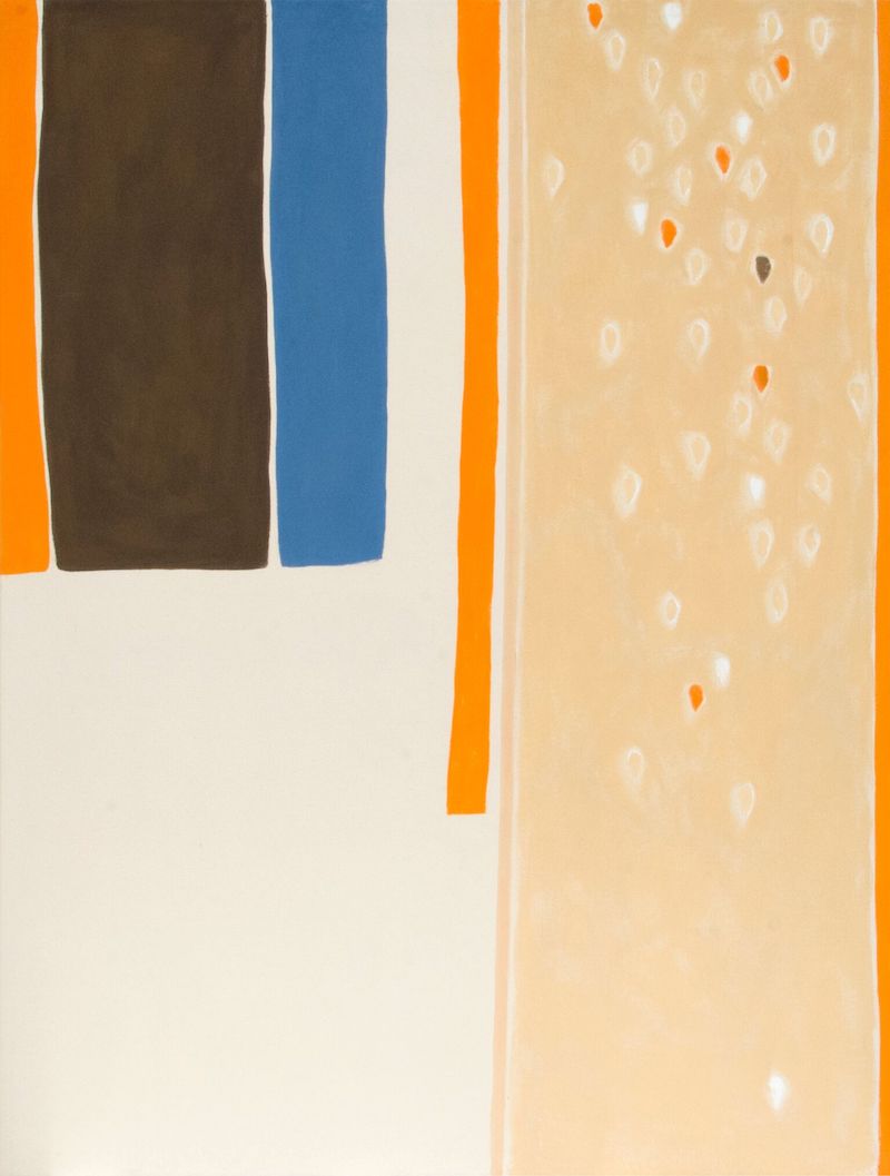  Clinton Hill  64 , 1964 acrylic on canvas 69 x 52 1/8 in (175.26 x 132.4 cm) 