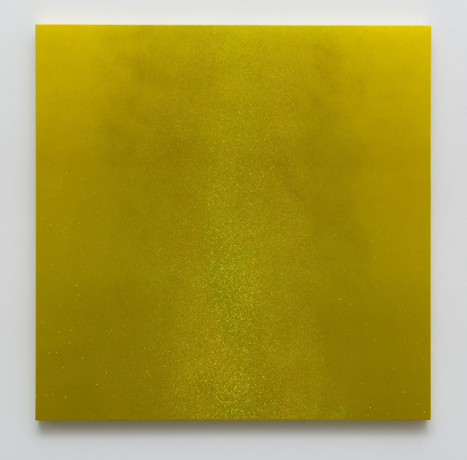  Rubén Ortiz Torres  Fools Gold  , 2016 urethane, metal flake, and candy paint on aluminum 48 x 48 x 1 1/2 in&nbsp; (121.9 x 121.9 x 3.8 cm) 