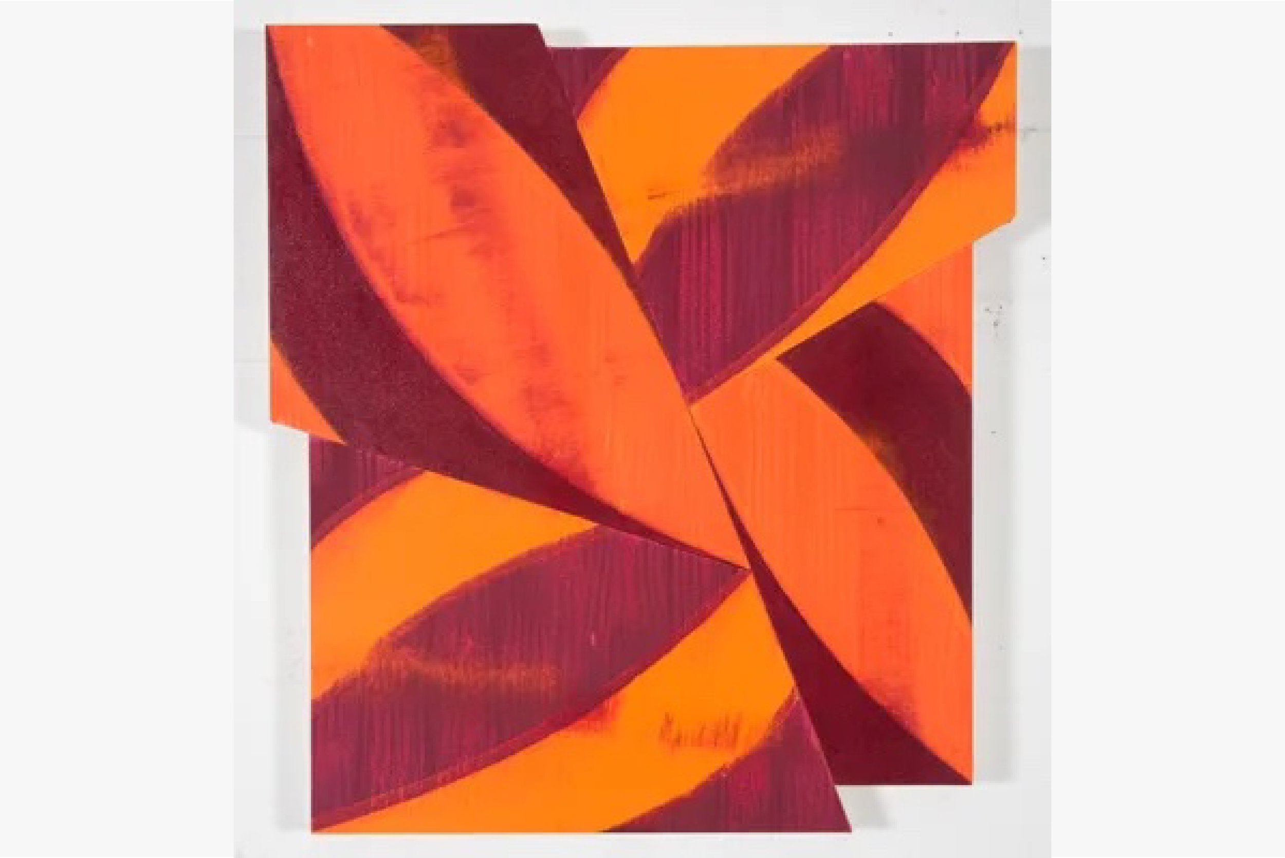  Charles Arnoldi  Mix , 2009 acrylic on canvas 36 x 34 in&nbsp; (91.4 x 86.4 cm) 