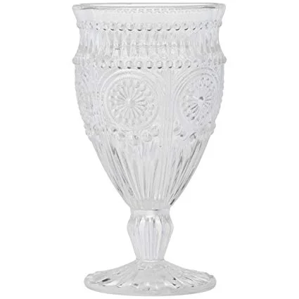 Clear Glass Goblet 10oz