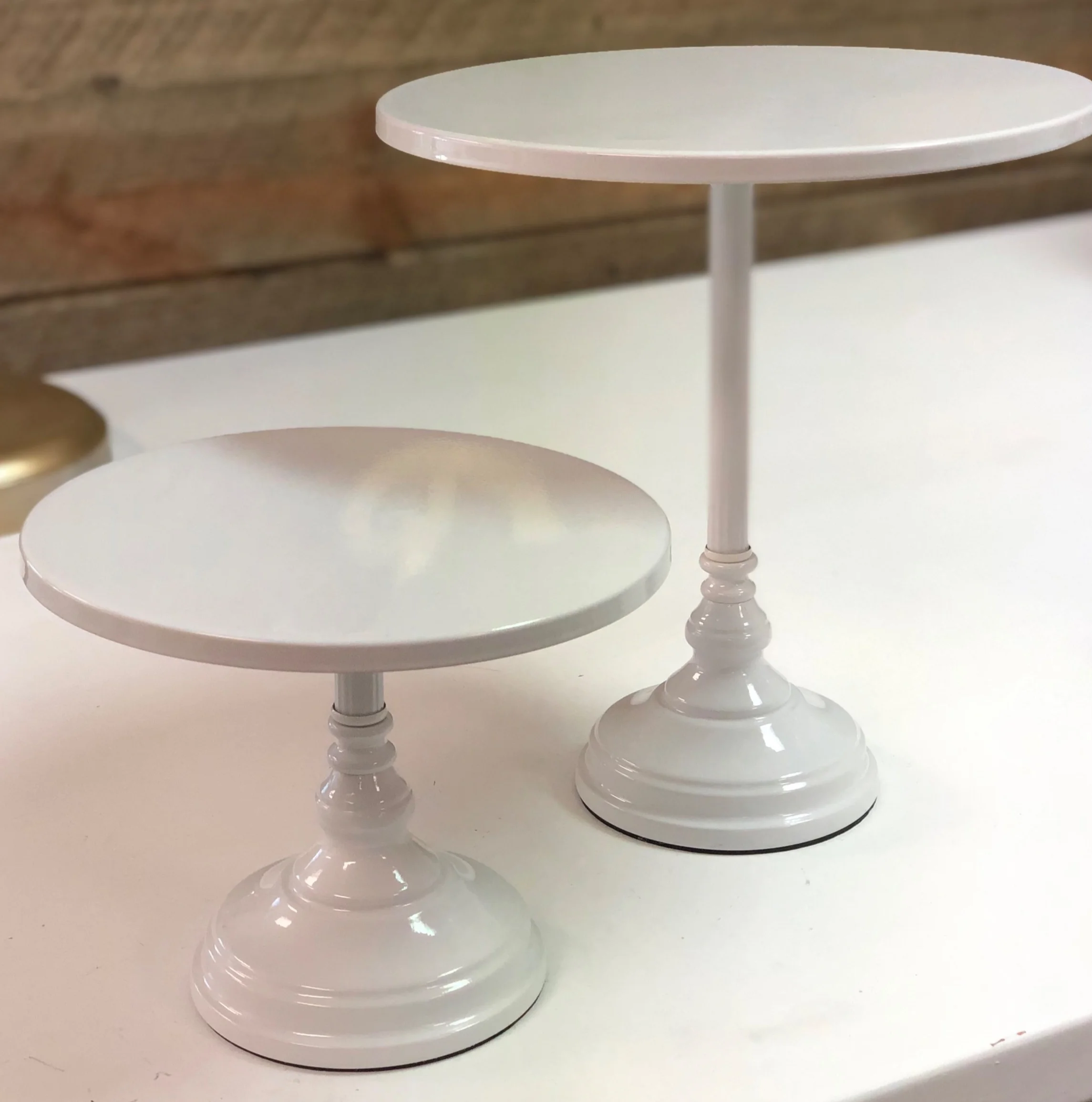 White Cake Stand