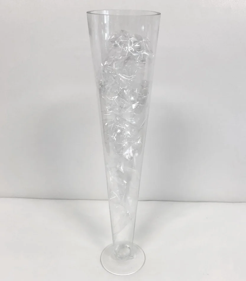 Clear Vase 24”