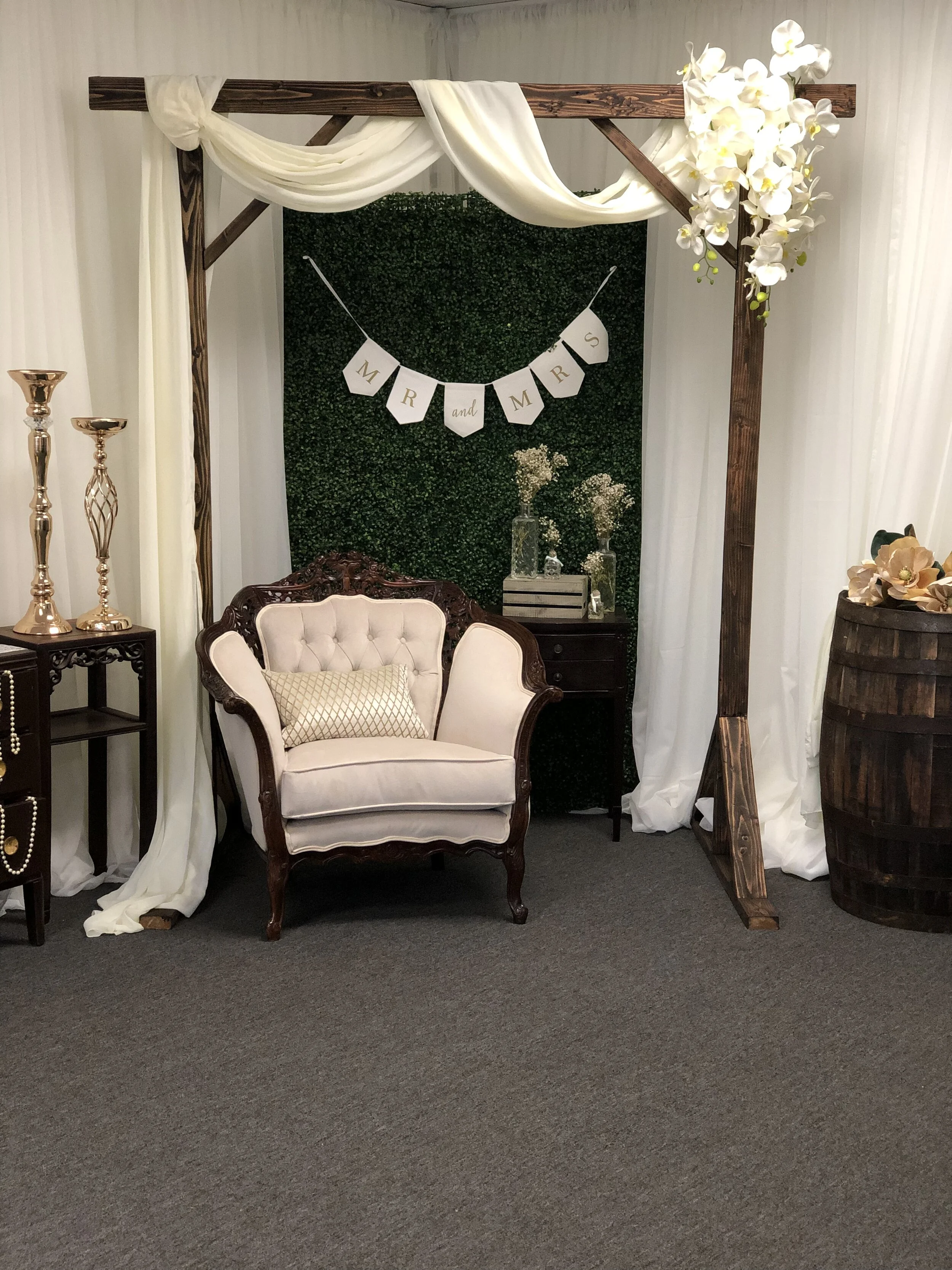 Rustic Wood Arch
