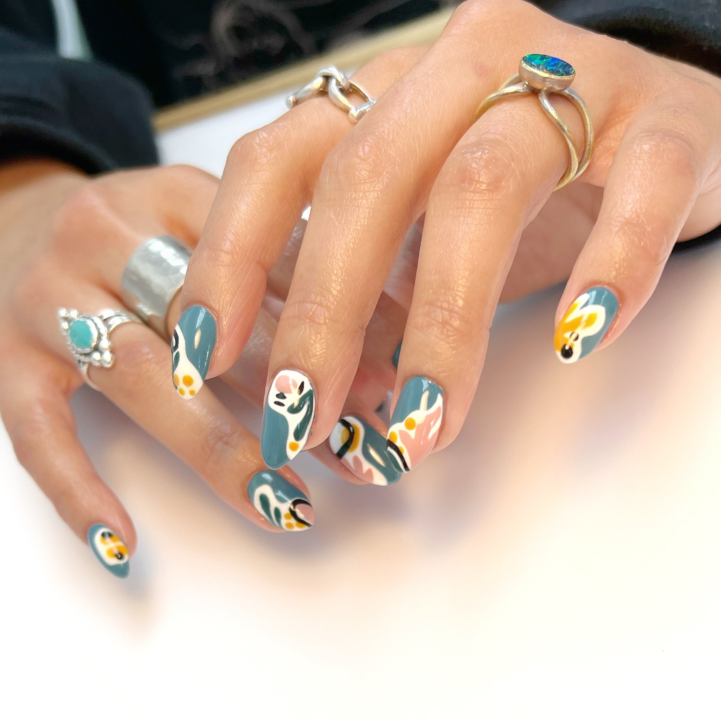  alt text: photo of nail art  