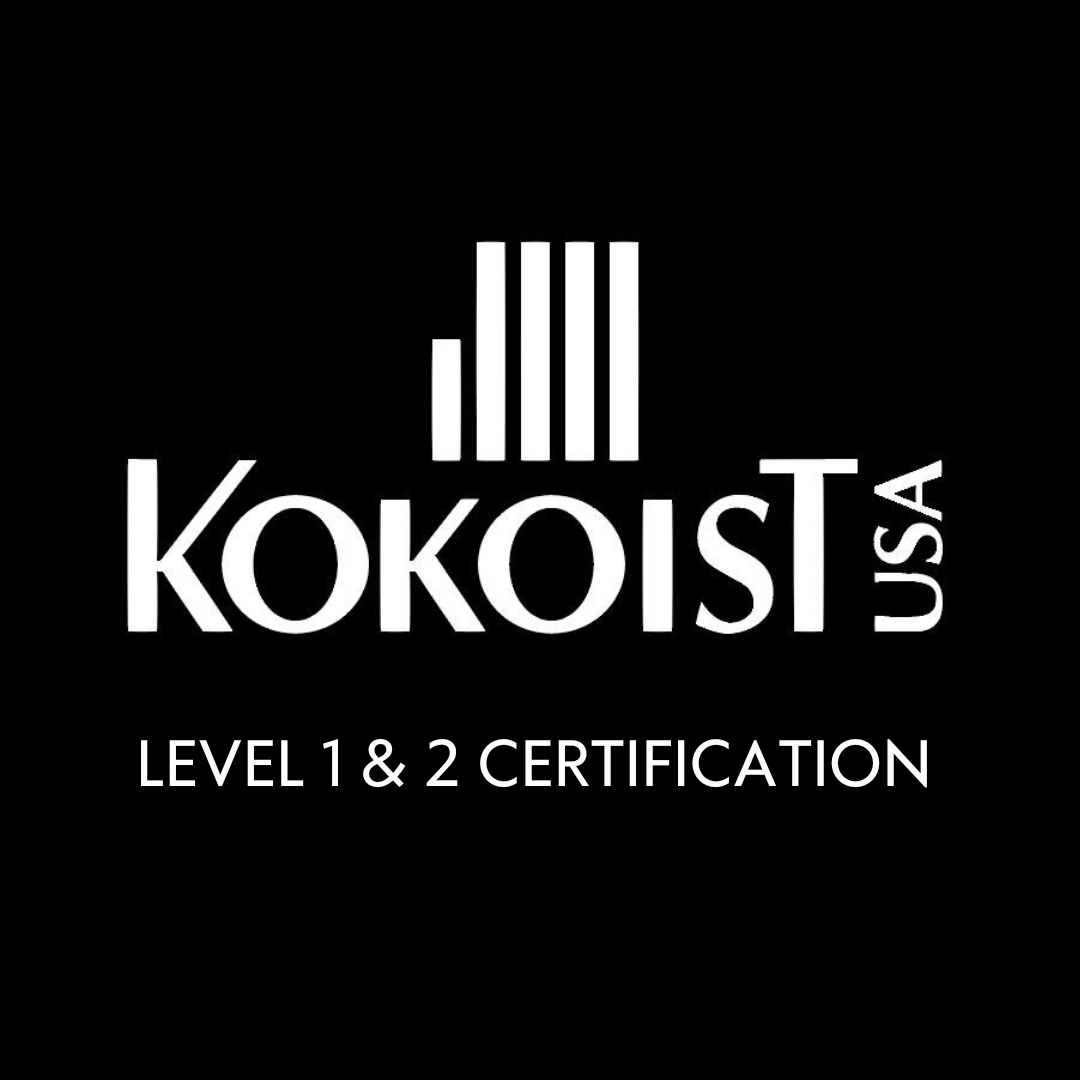 *Registration Closed* Kokoist Certification: Level 1 &amp; 2
