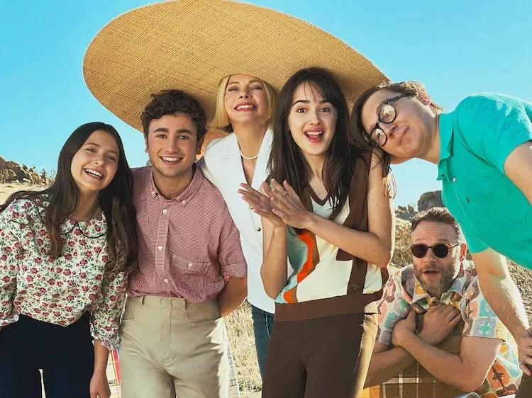 The Fabelmans cast photographed in the California desert for W Magazine's Directors Issue.