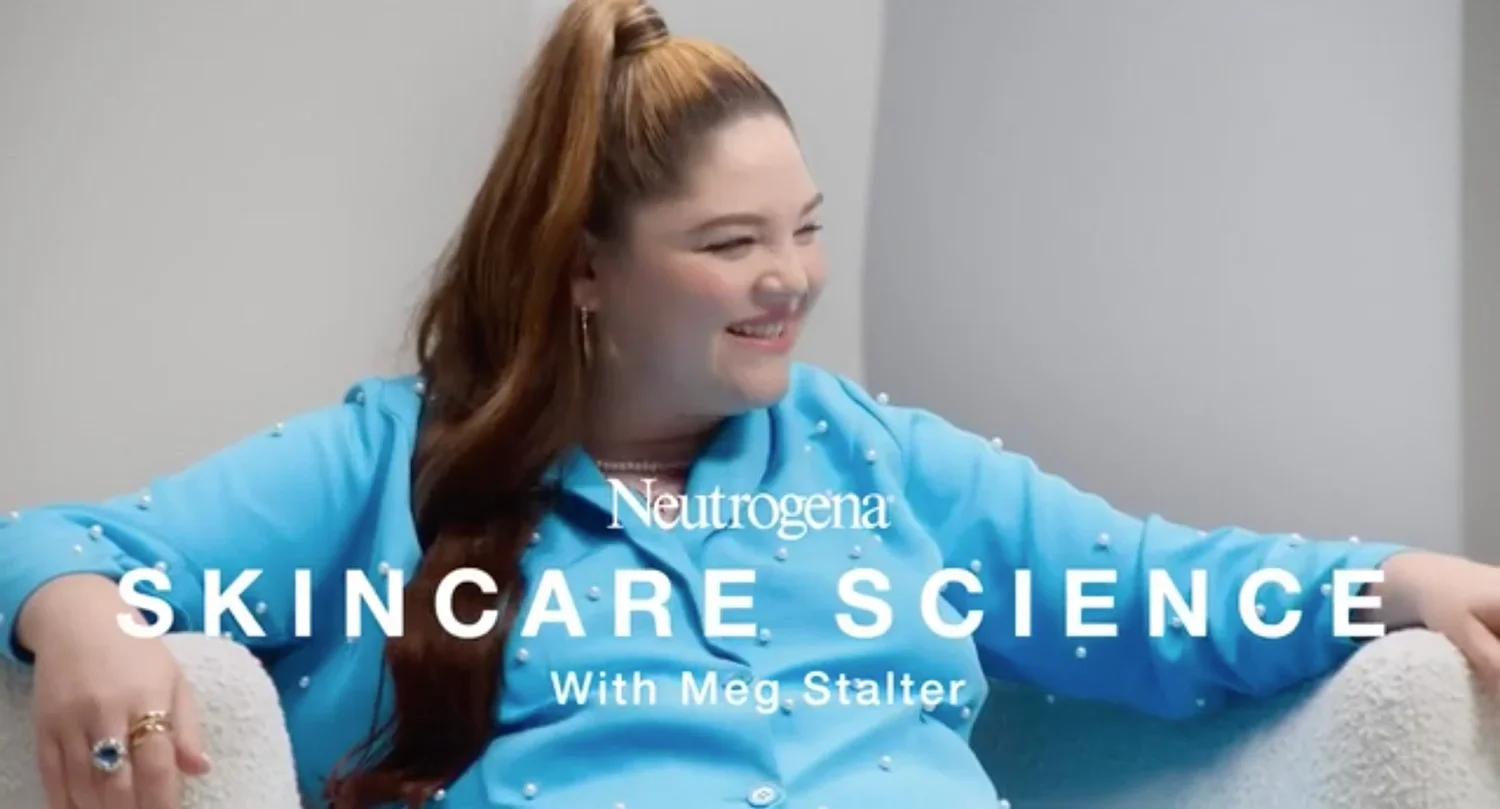 Meg Stalter for Neutrogena | On Set