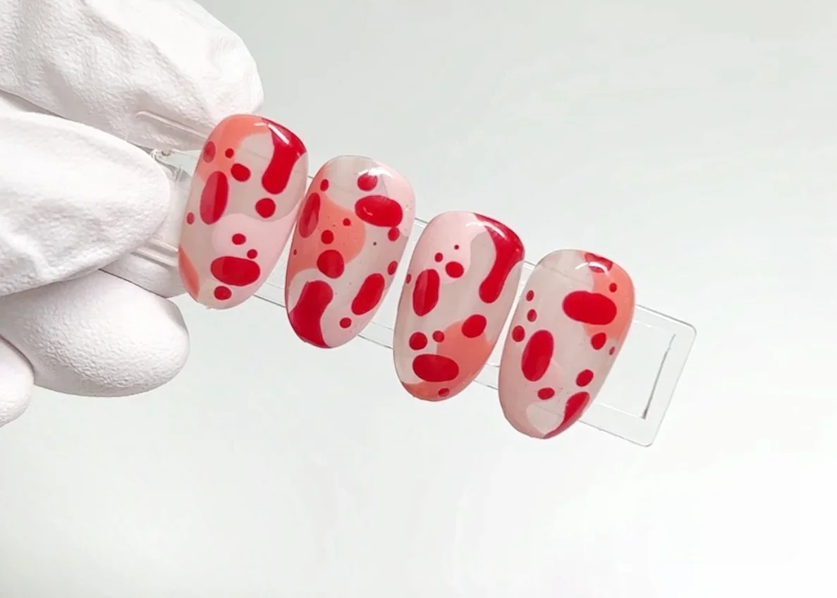 Nail Art Tutorial: Abstract Lava Lamp