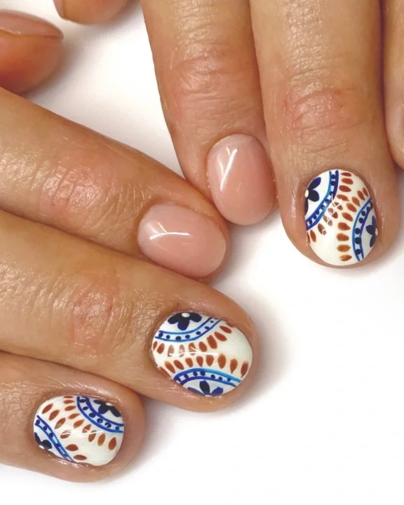 Mexican Tile | Nail Art Tutorial