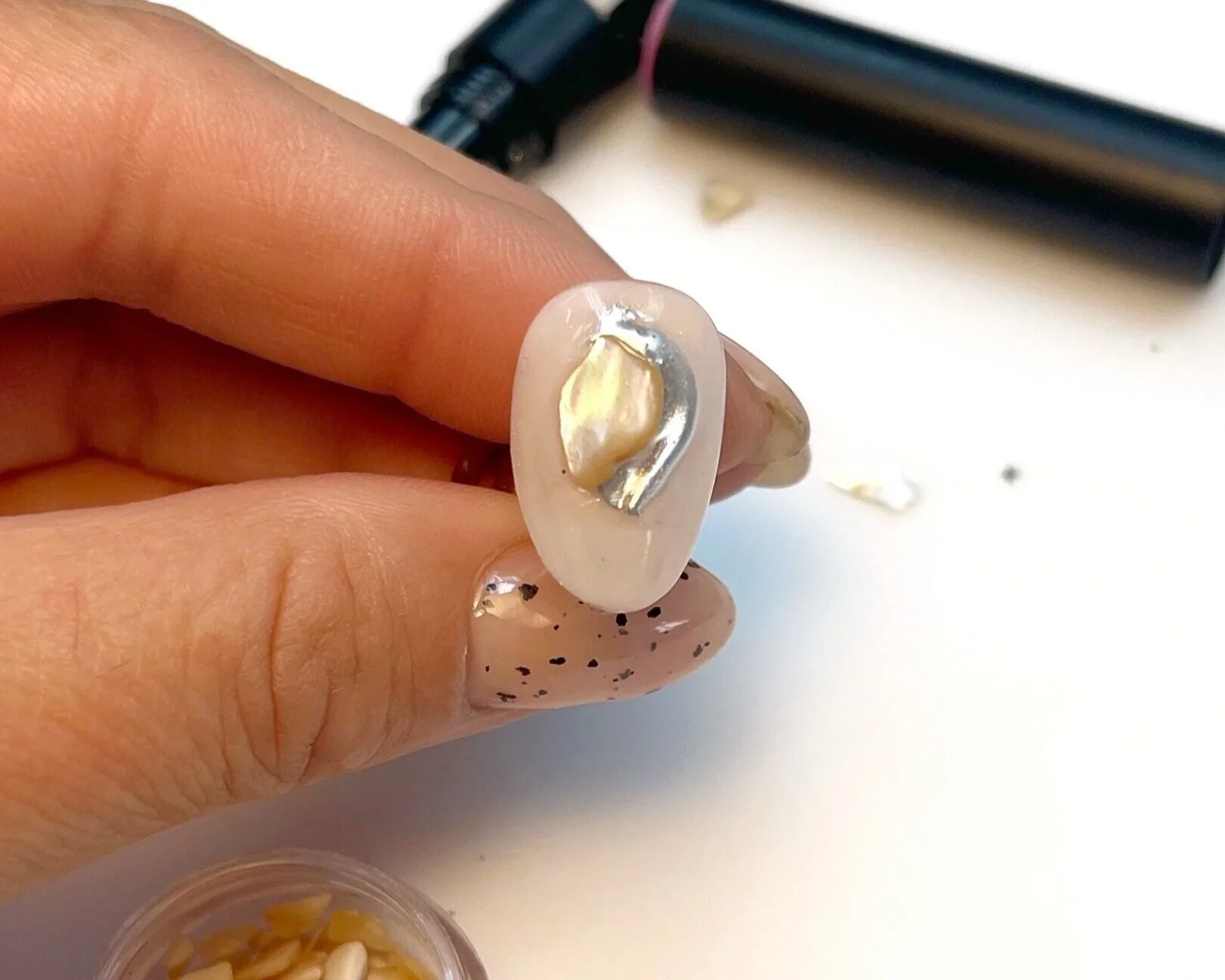 Natural Accent Gel Nail Tutorial