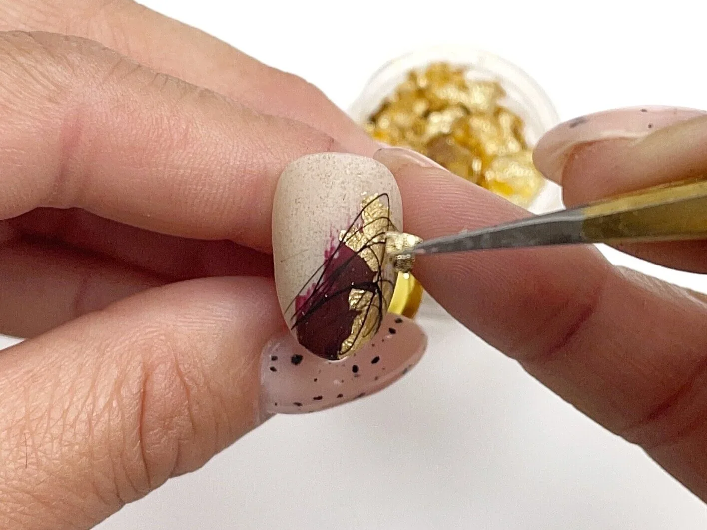 Autumn Abstract | Nail Art Tutorial