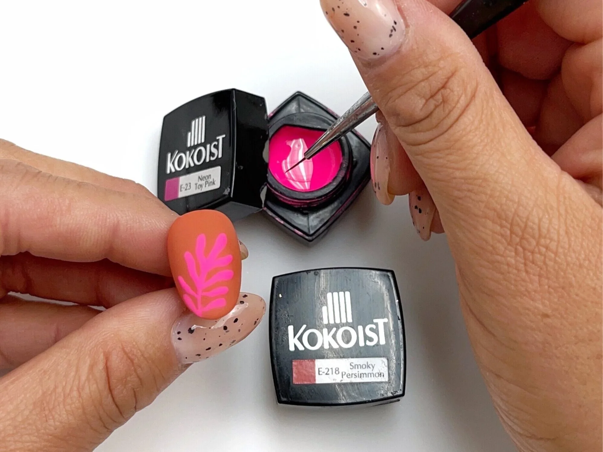 Neon Matisse Nail Art Tutorial