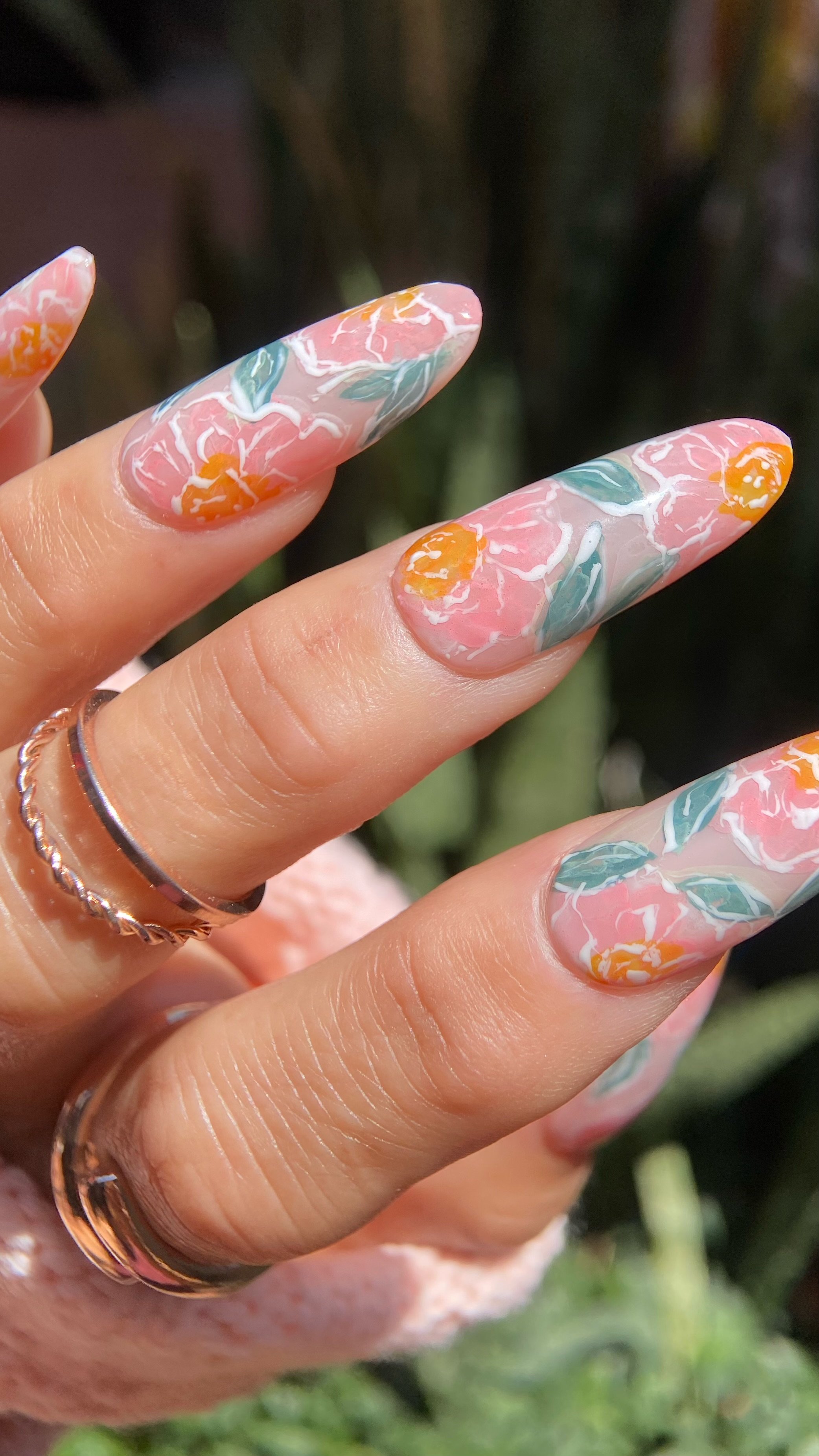 Sketchbook Florals | Nail Art Tutorial