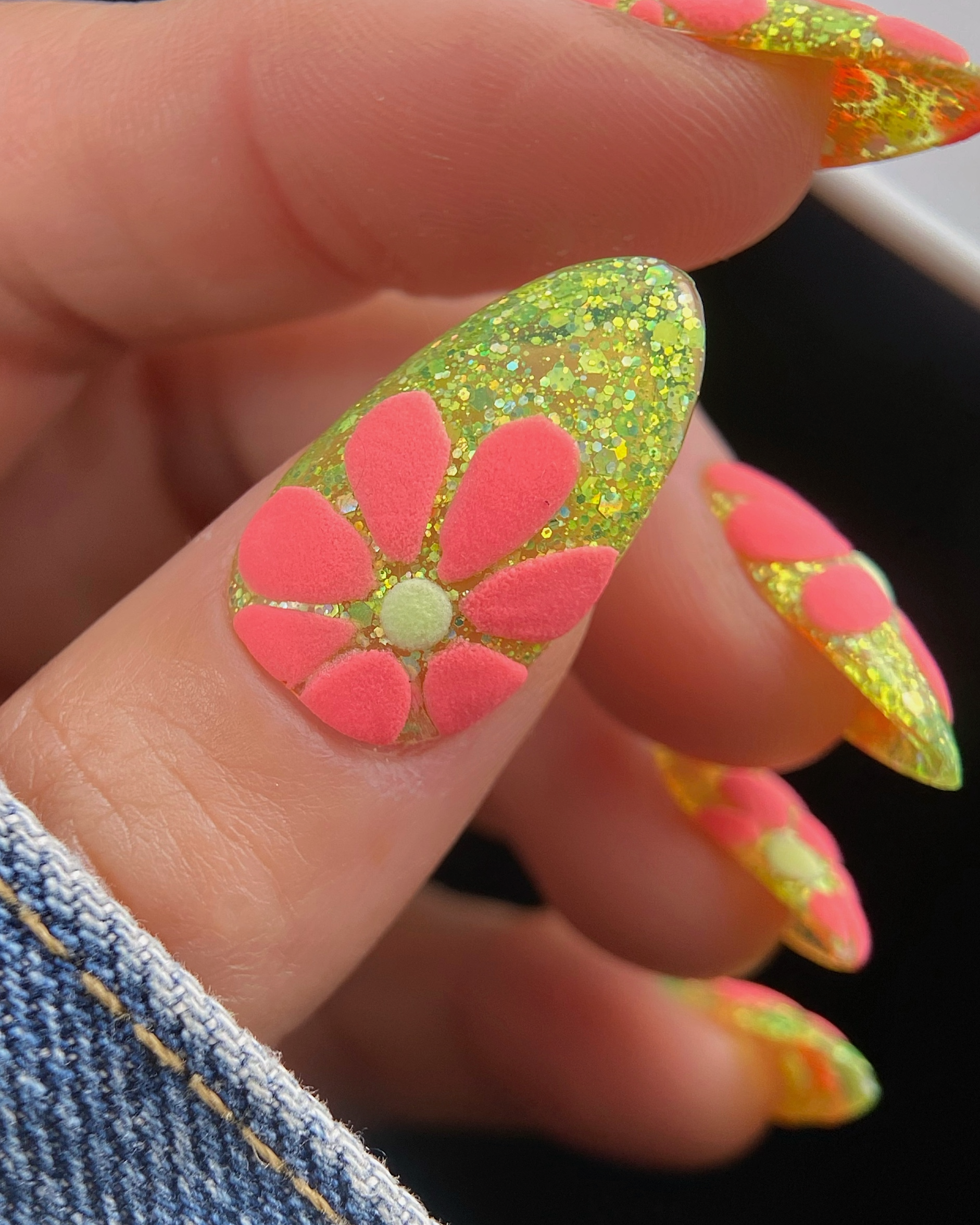 Puff Paint Flowers | Nail Art Tutorial