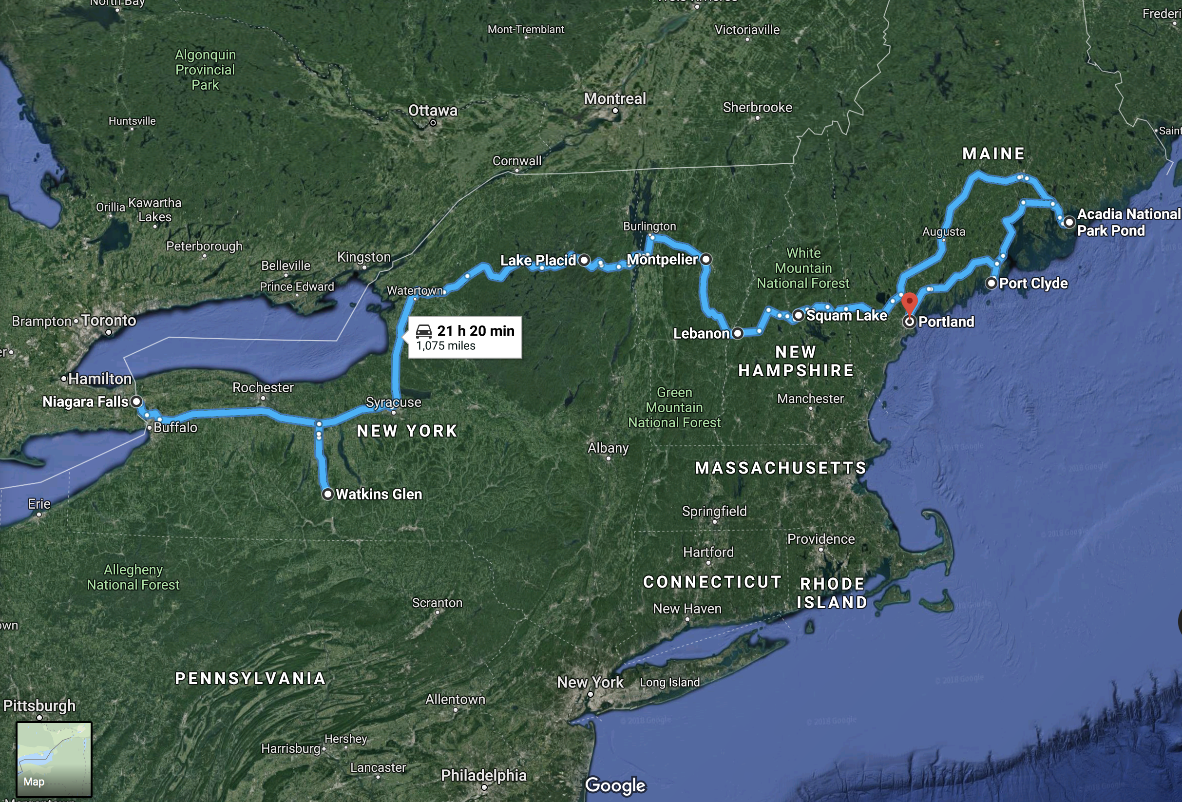 Vanlife in The Northeast: Trip Report.