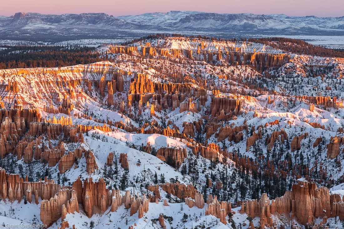 A Winter Wonderland in Bryce Canyon National Park