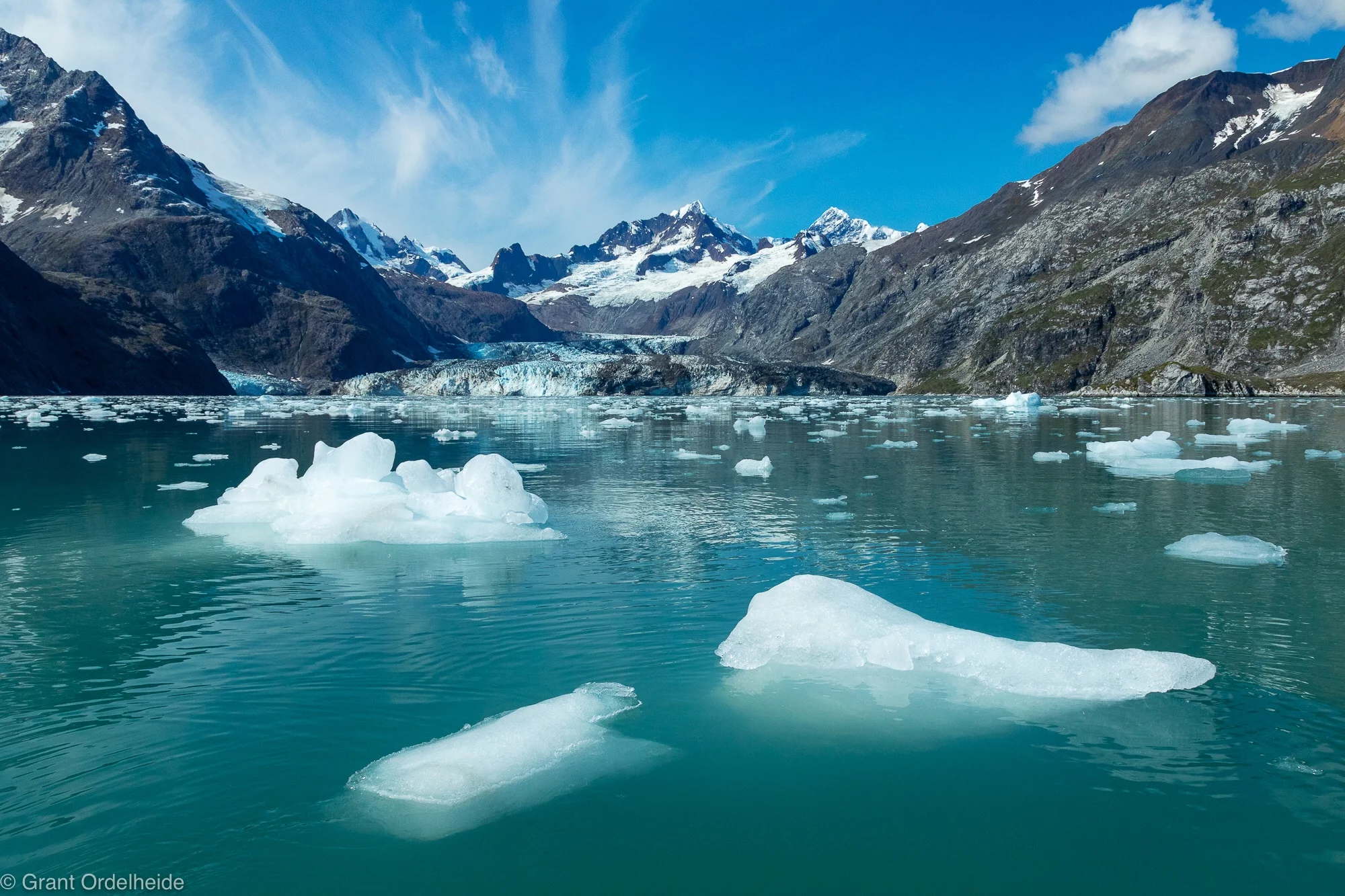 Kayaking through Glacier Bay National Park