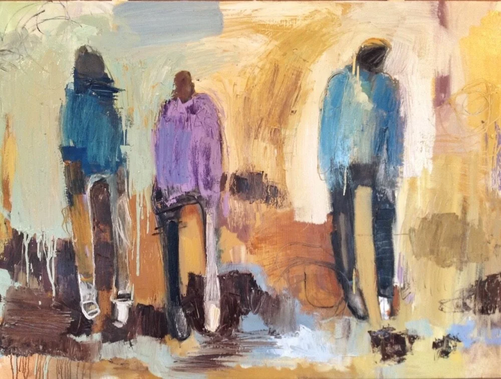 Companionship_36 x 48 inches_oil on canvas_