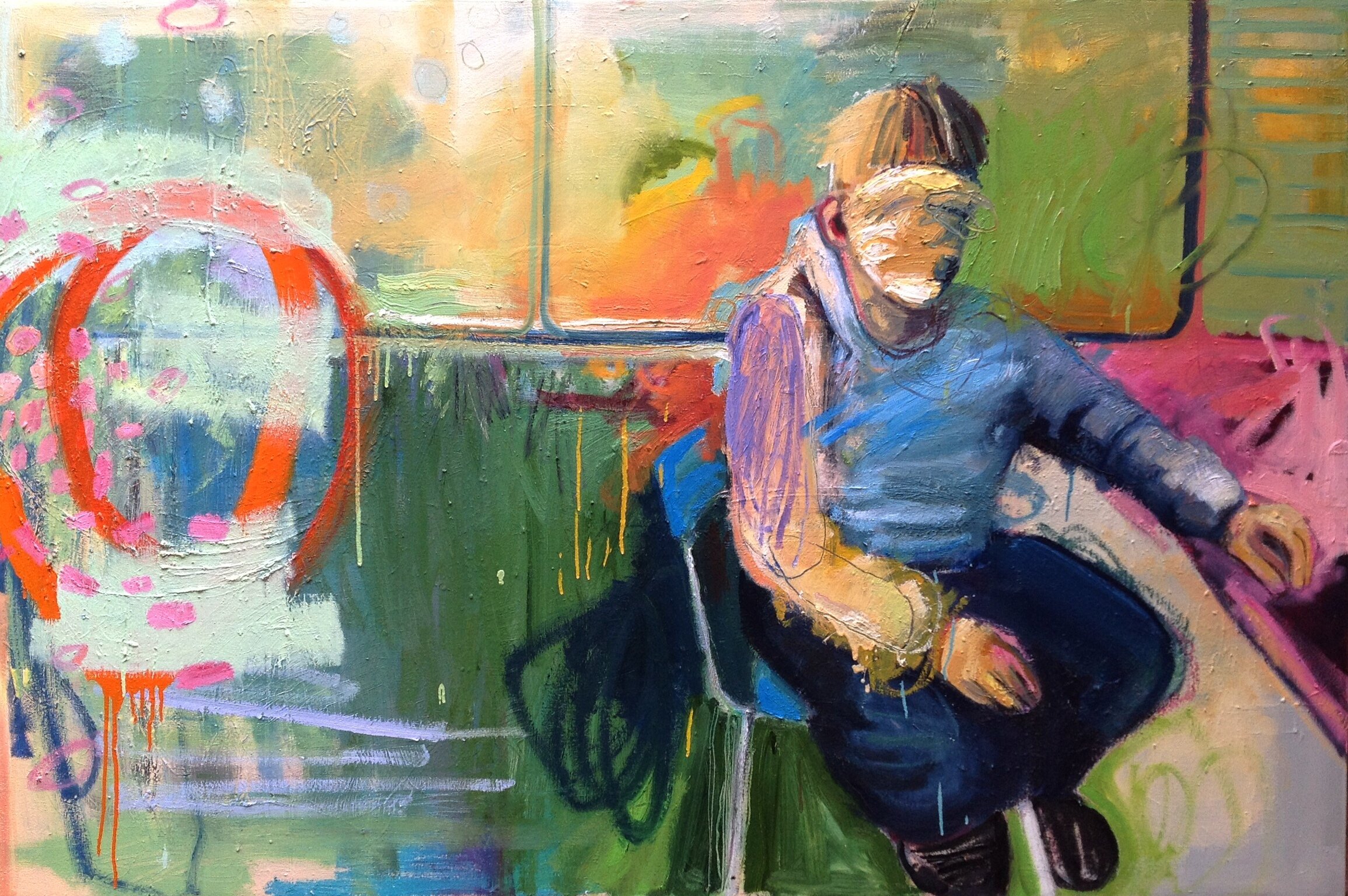 CRCT- Oil on Canvas-48 x 76 inches - SOLD