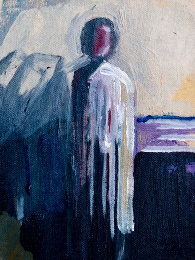 The-Overlook_mixedmedia-on-unstretched-canvas_5x7-with-11x14-inch-mat SOLD