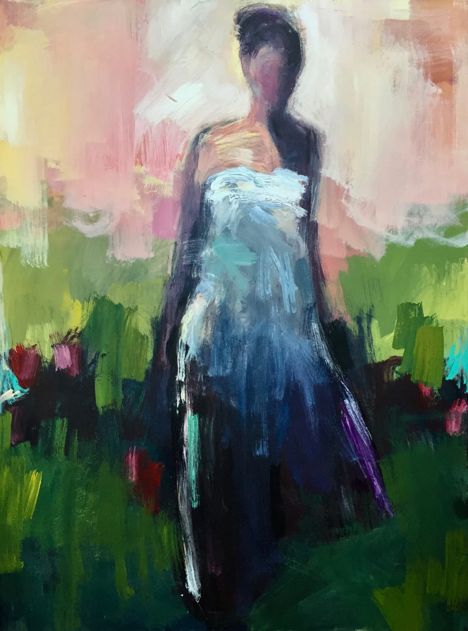 _Walk+of+Splendor_mixed+media+on+canvas_48 x 36 inches
