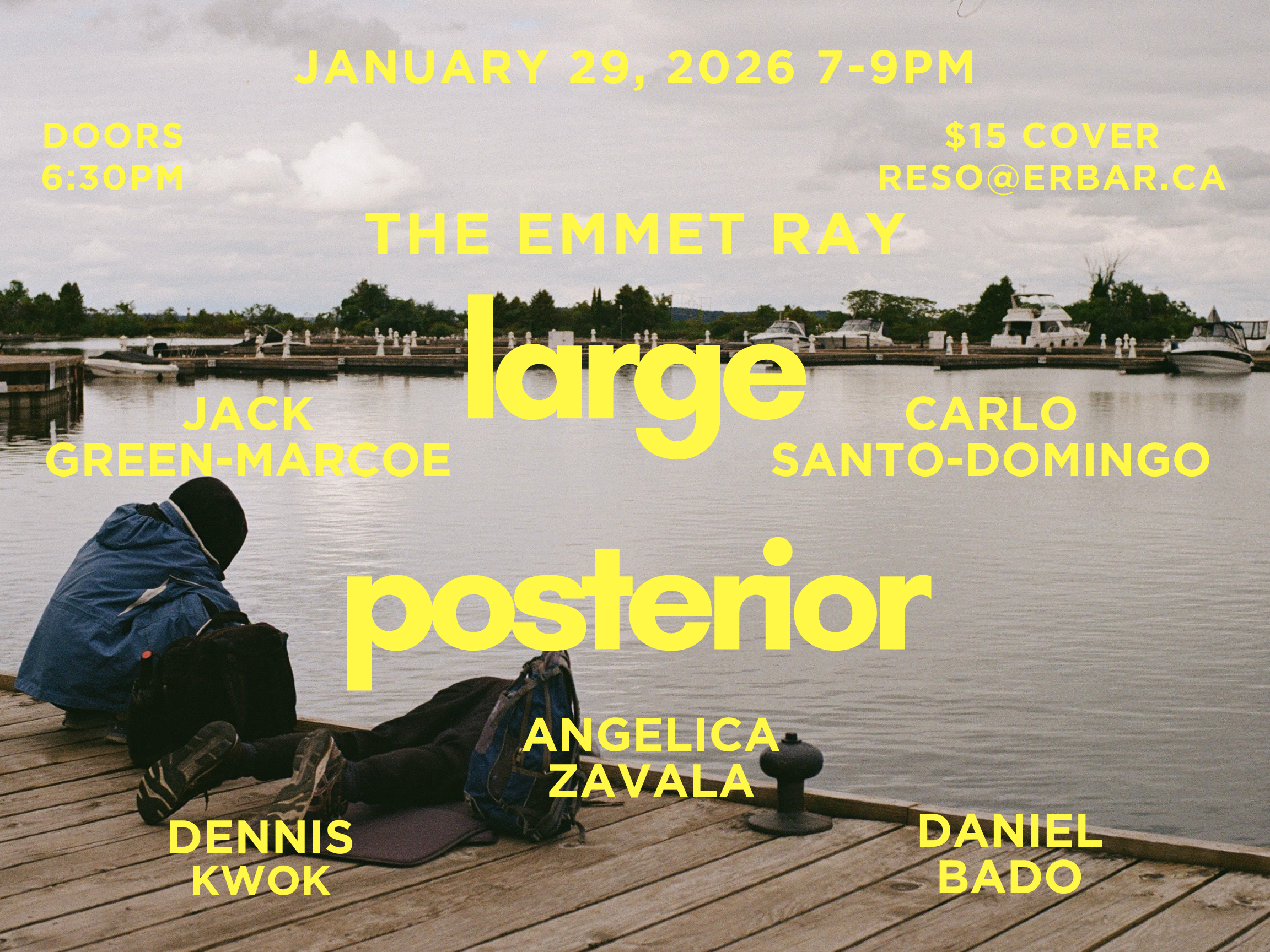 Large Posterior @ The Emmett Ray