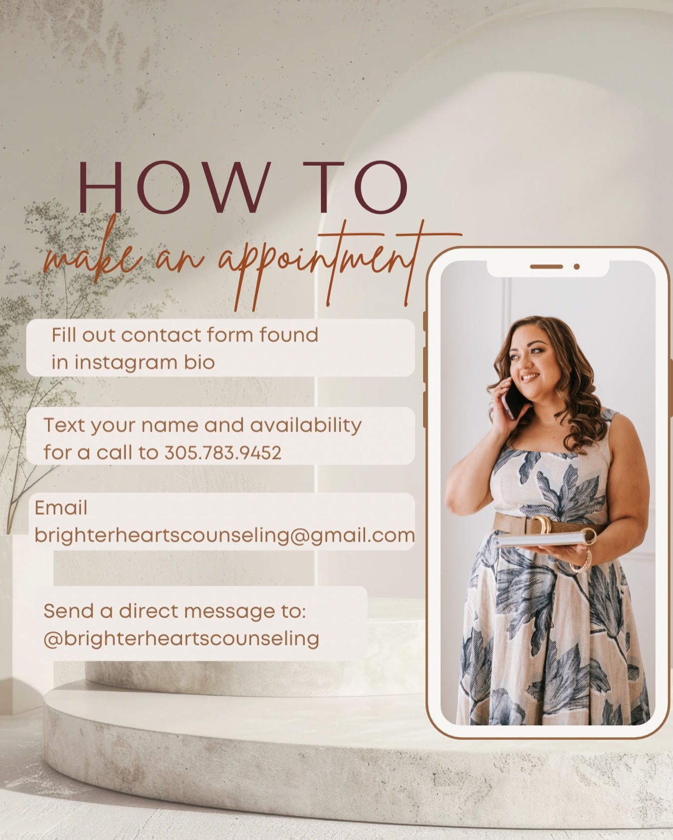 Hello! If you&rsquo;re new here, welcome! I am a Licensed Mental Health Counselor (aka a therapist!) practicing in Florida. My name is Patty Montero and I&rsquo;m accepting new clients wanting to start therapy. I offer evening and weekend appointment