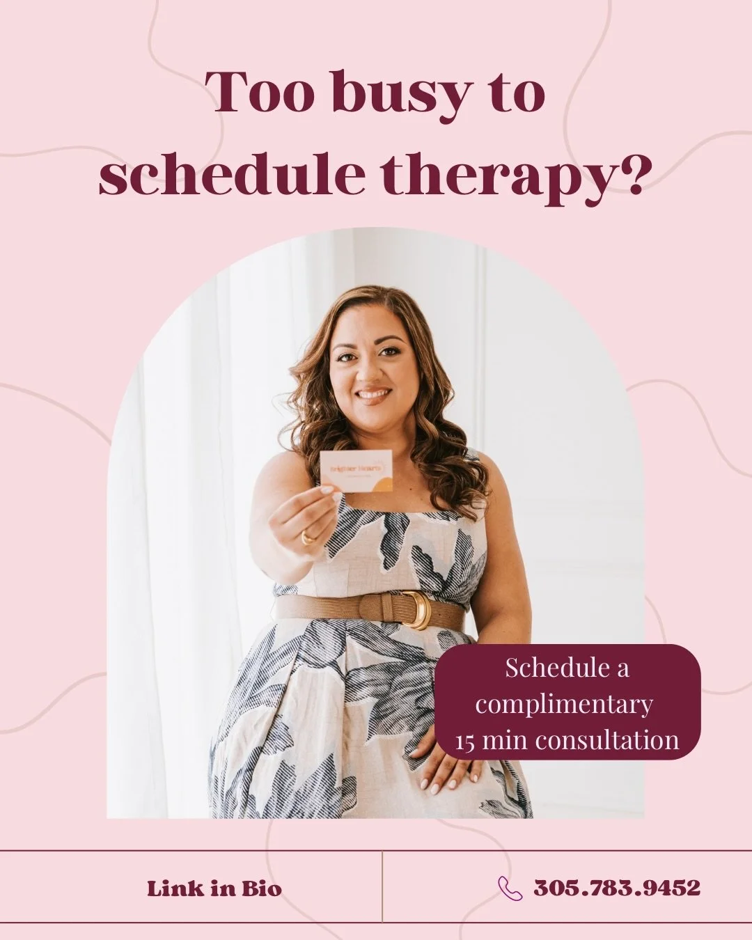 Did you know I offer virtual sessions too? Usually my clients prefer to be in office (which I enjoy too) but life happens and to be able to continue therapy through technology is a total plus. Does it work for everyone? No, it can feel disconnected, 