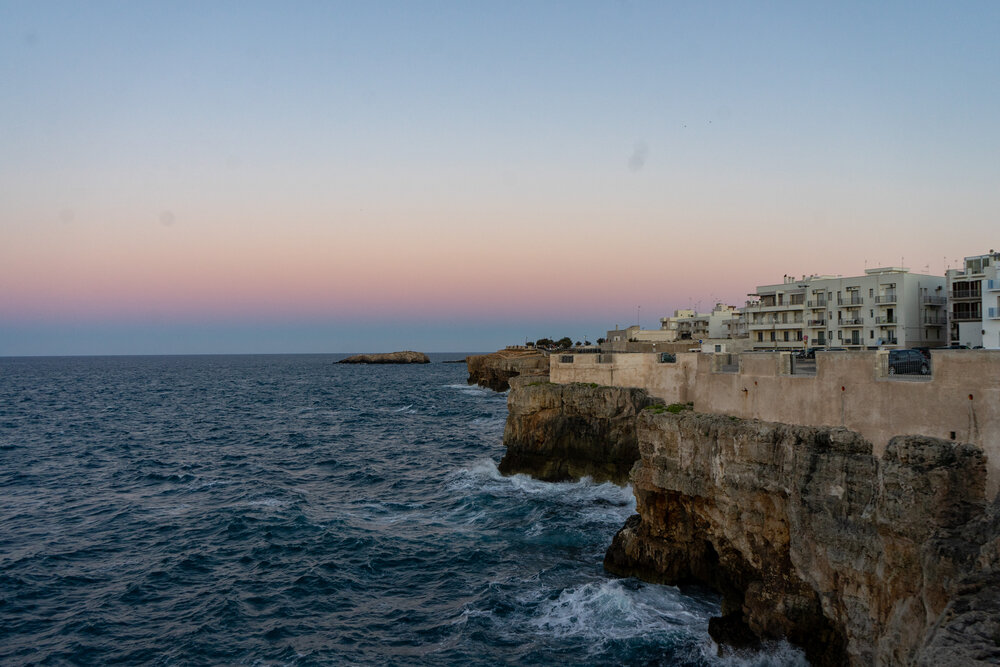 Lookout in Polignano