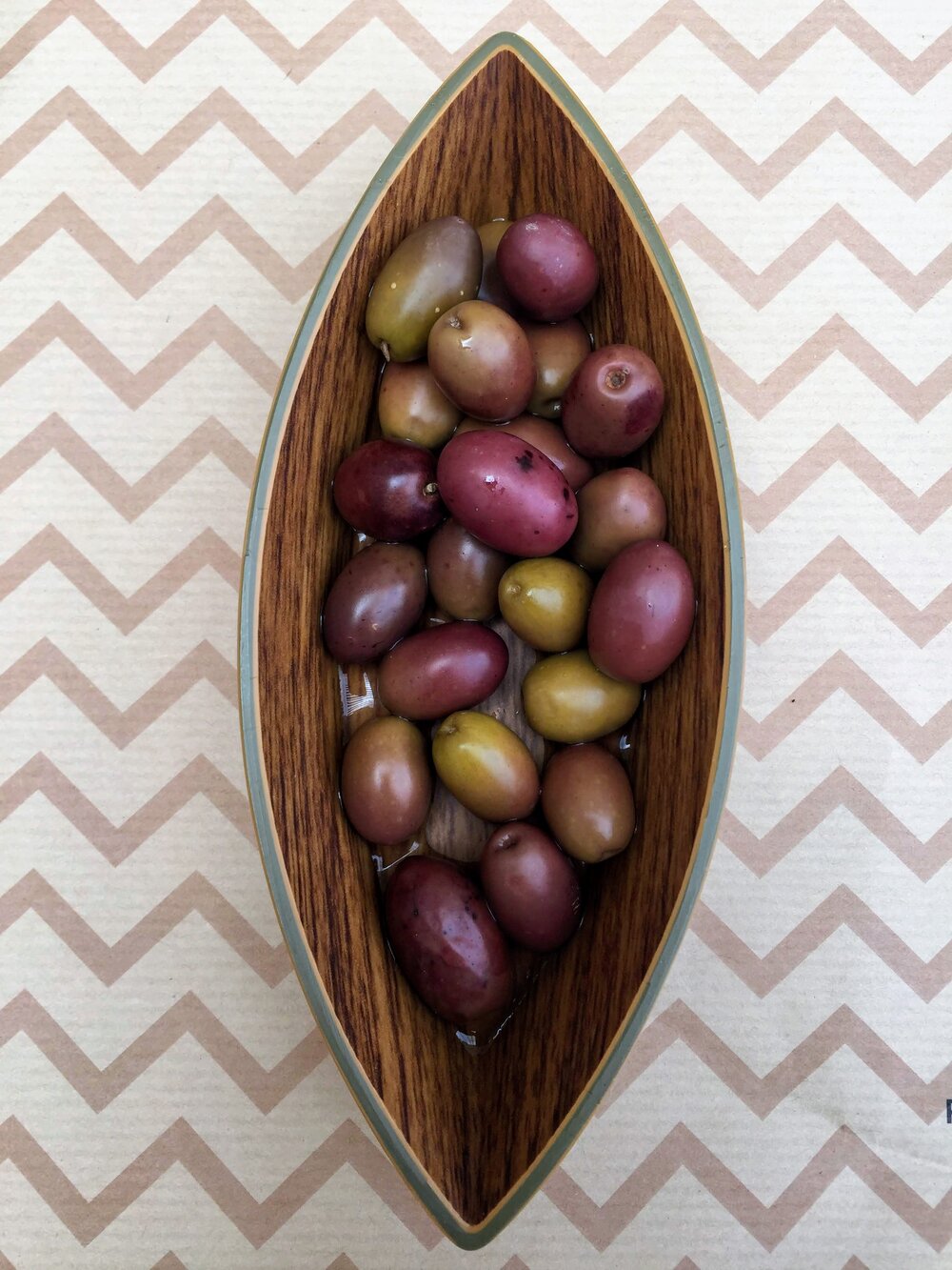 Boat of olives