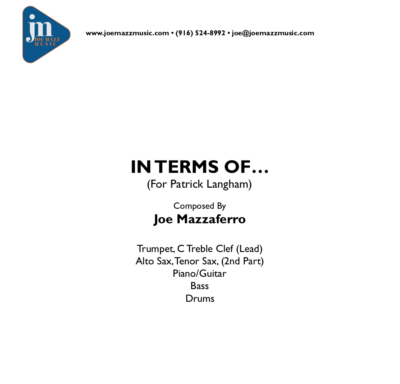 In Terms Of...