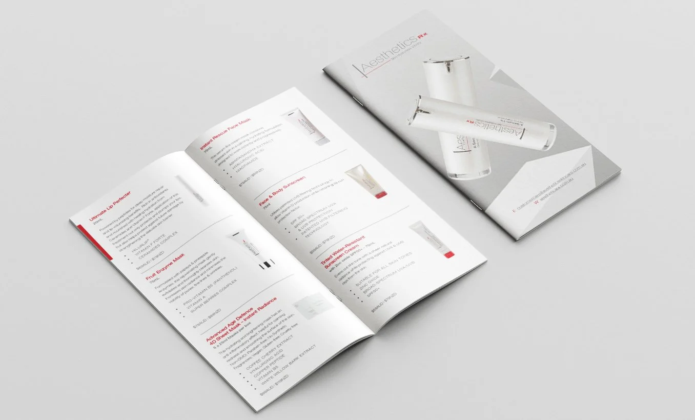 AESTHETICS RX PRODUCT BROCHURE