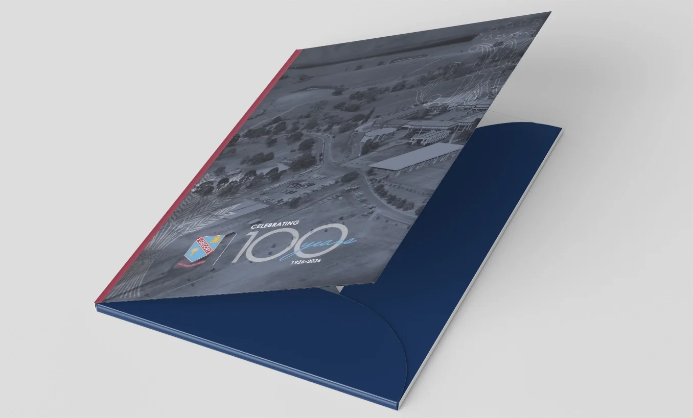ST GREGORY'S COLLEGE 100 YEARS FOLDER