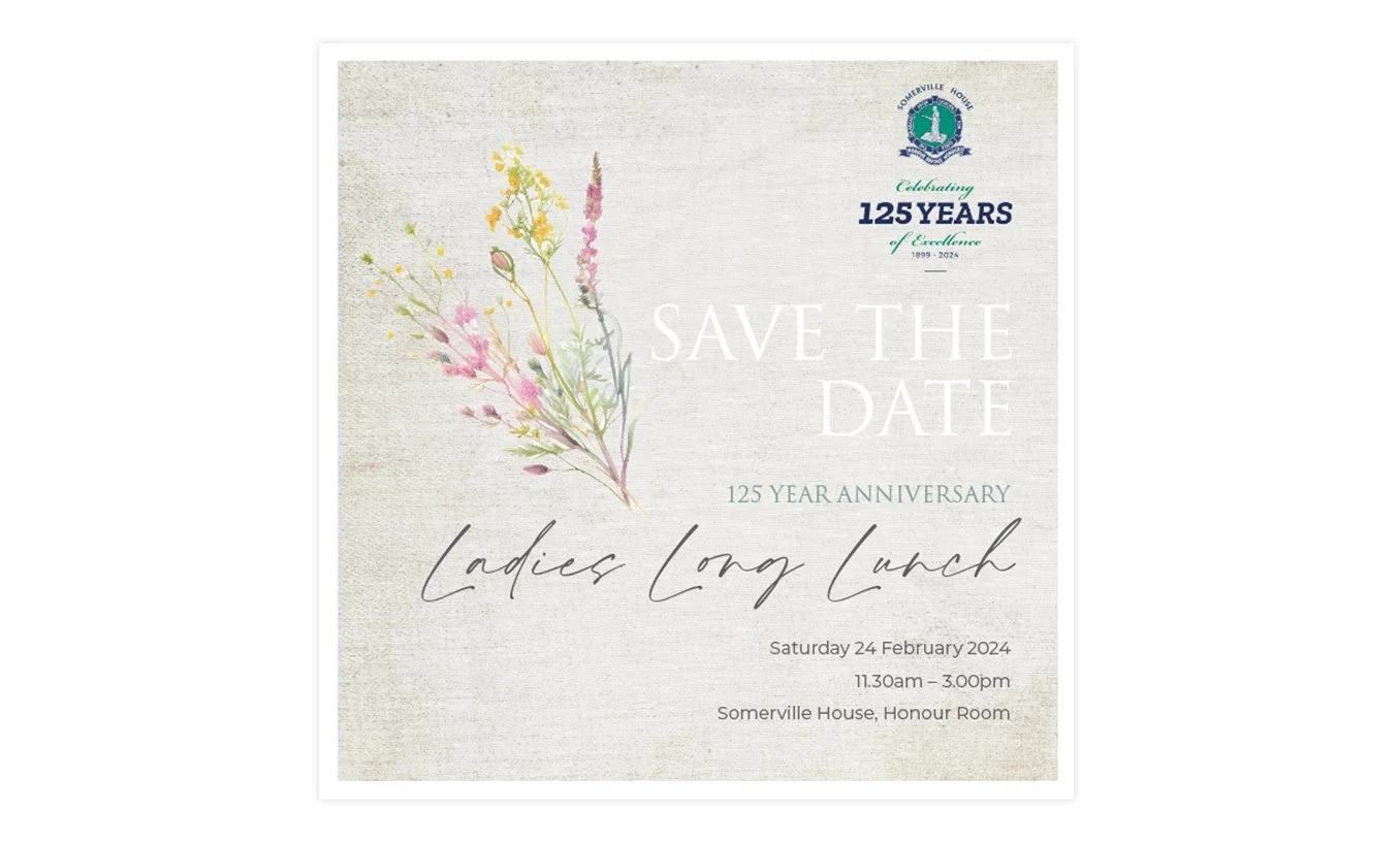 SOMERVILLE HOUSE INVITATION