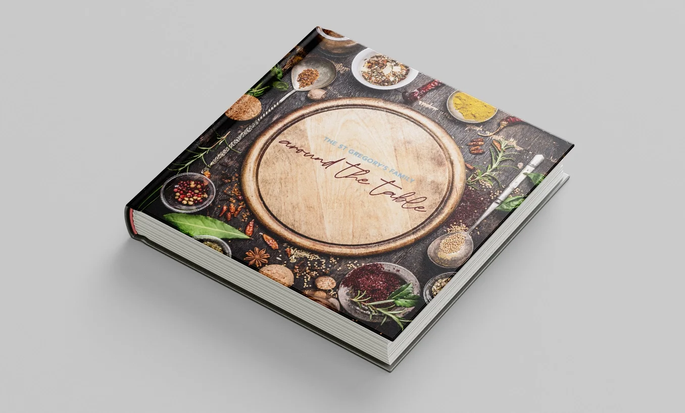 ST GREGORY'S COLLEGE COOKBOOK COVER