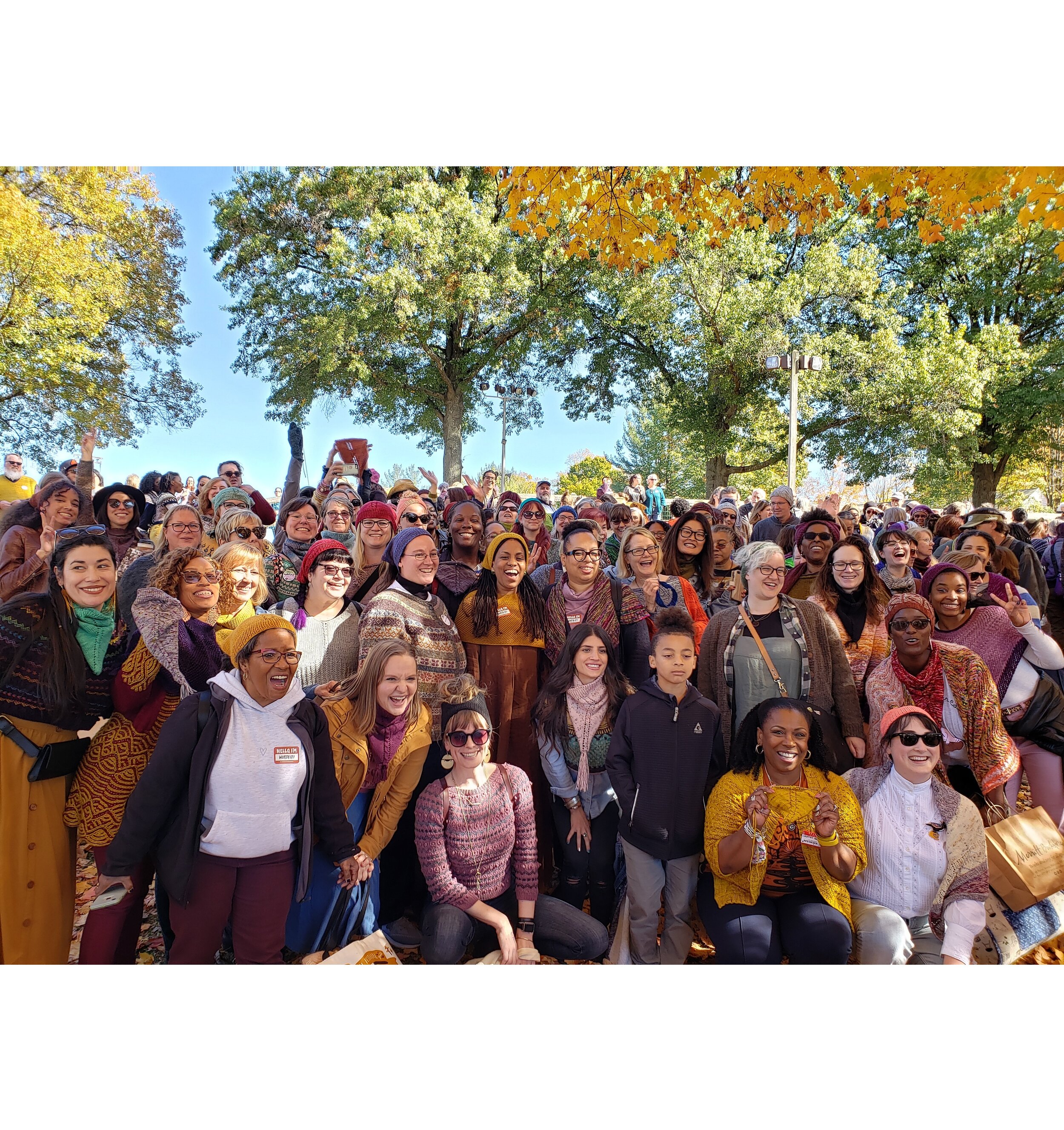 Wave of Change Jacket Rhinebeck Meetup 2020