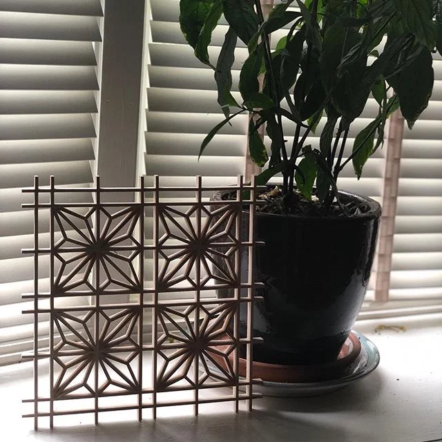 Had a blast making my first kumiko panel at a workshop with Matt Kenney. I recommend his classes to any other woodworkers out there. It&rsquo;s incredible what you can make out of such tiny pieces of material. Japanese woodworking and design continue