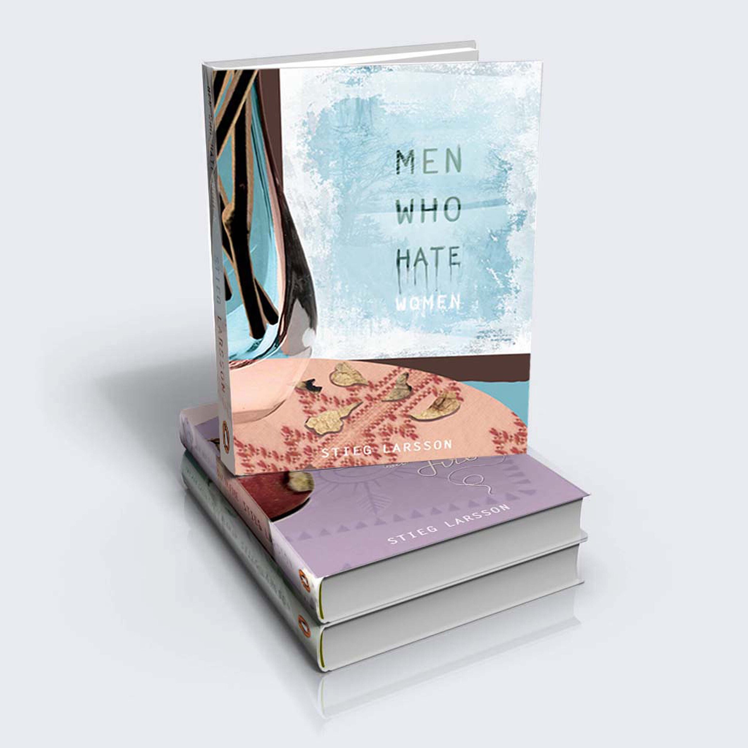 The Millenium Trilogy - Book Jackets (mock up)